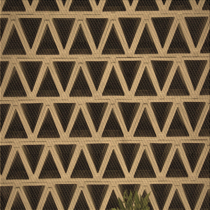 Round Machine Washable Transitional Bronze Brown Rug, wshpat1539brn