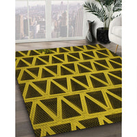 Patterned Red Rug, pat1539yw