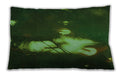 Patterned Rectangular Dark Lime Green Lumbar Throw Pillow, 13 inch by 19 inch, lbpat154grn