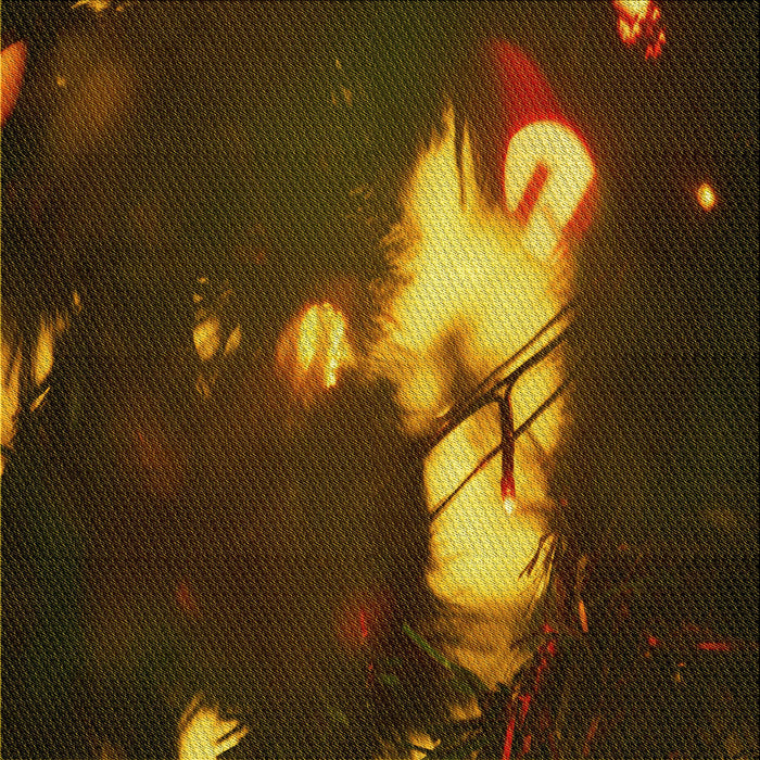 Round Patterned Black Brown Rug, pat154yw