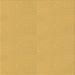 Round Patterned Bright Gold Yellow Rug, pat1541brn