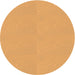 Square Patterned Neon Orange Rug, pat1541org