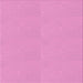 Round Patterned Violet Purple Rug, pat1541pur
