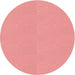 Square Patterned Pastel Pink Rug, pat1541rd
