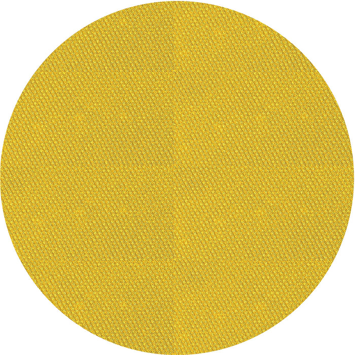 Square Machine Washable Transitional Yellow Rug in a Living Room, wshpat1541yw