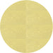 Square Patterned Golden Brown Yellow Rug, pat1542yw