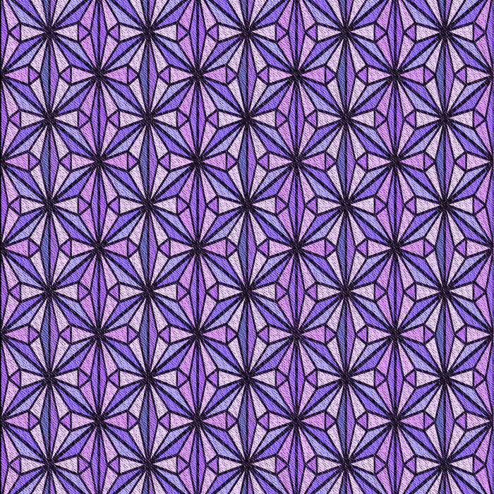 Patterned Bright Lilac Purple Rug, pat1543pur