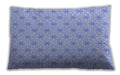 Patterned Rectangular Sky Blue Lumbar Throw Pillow, 13 inch by 19 inch, lbpat1544blu