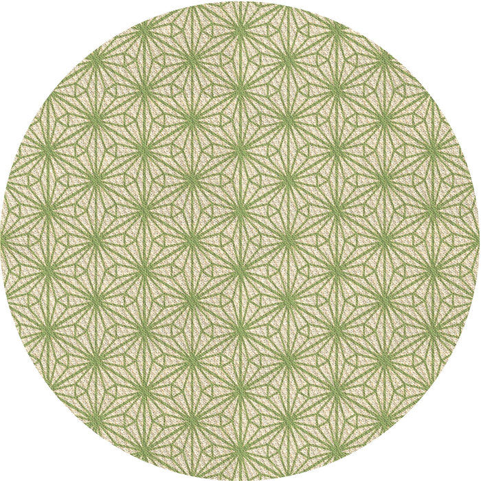 Square Patterned Khaki Gold Rug, pat1544brn