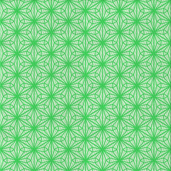 Round Patterned Green Rug, pat1544grn