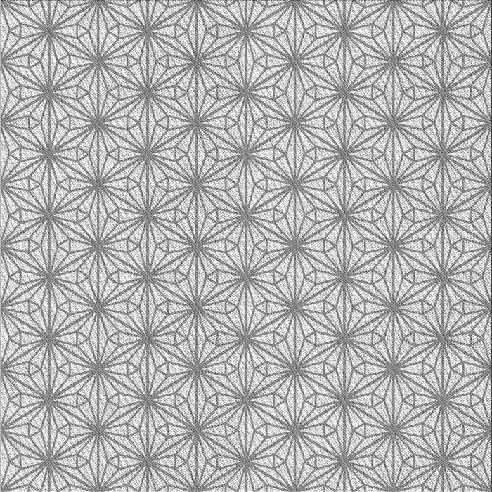 Round Patterned Gray Rug, pat1544gry