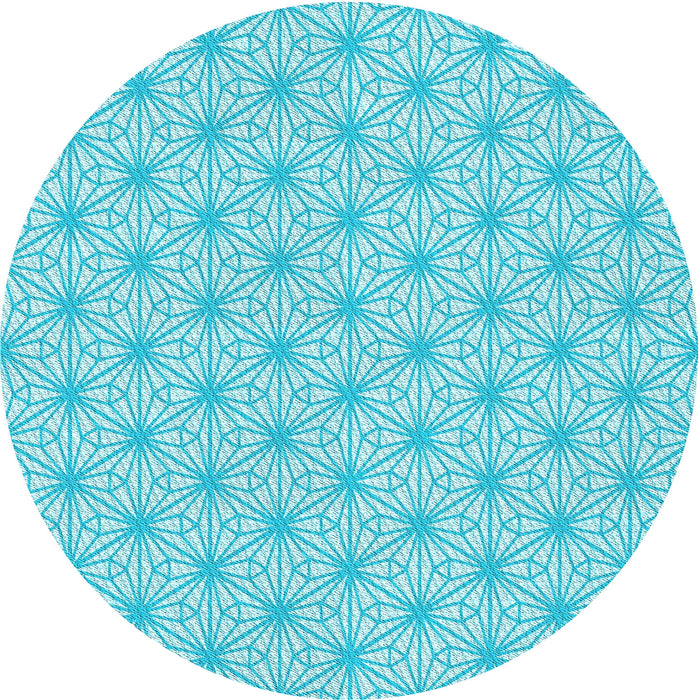 Square Patterned Diamond Blue Rug, pat1544lblu