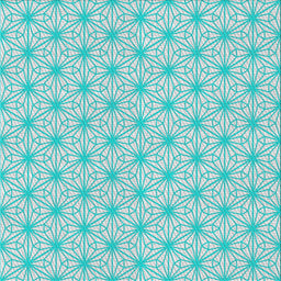 Square Patterned Blue Novelty Rug, pat1544