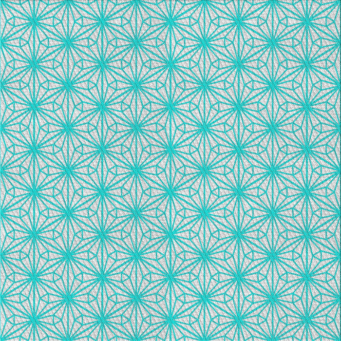 Square Patterned Blue Novelty Rug, pat1544