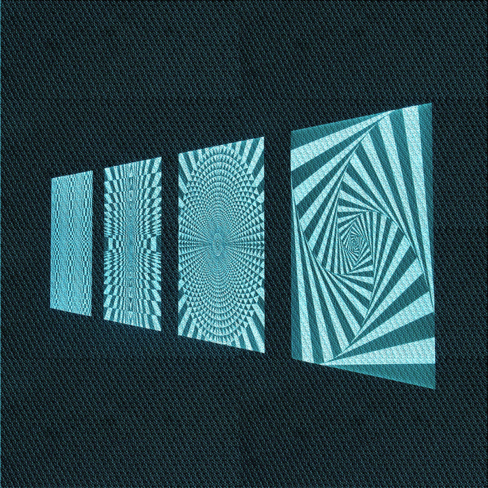 Round Machine Washable Transitional Black Rug, wshpat1545lblu