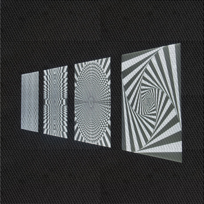 Sideview of Machine Washable Transitional Black Rug, wshpat1545