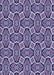Patterned Purple Mimosa Purple Rug, pat1546blu