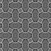 Round Patterned Black Rug, pat1546gry
