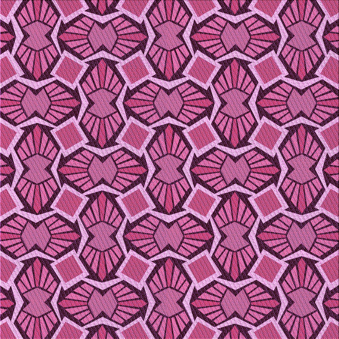 Round Machine Washable Transitional Rose Red Rug, wshpat1546pur