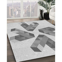 Patterned Gray Rug, pat1547gry