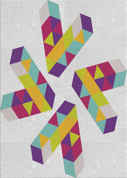 Patterned Light Rose Green Novelty Rug, pat1547