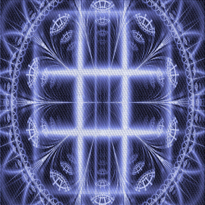 Round Patterned Sky Blue Rug, pat1548blu