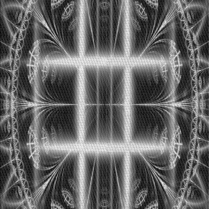 Patterned Gunmetal Gray Rug, pat1548gry