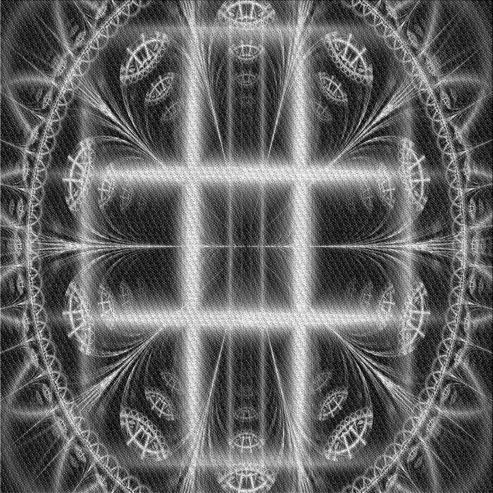 Round Patterned Gunmetal Gray Rug, pat1548gry