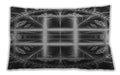 Patterned Rectangular Gunmetal Gray Lumbar Throw Pillow, 13 inch by 19 inch, lbpat1548gry
