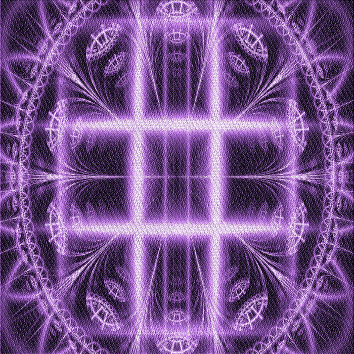 Round Machine Washable Transitional Purple Rug, wshpat1548pur