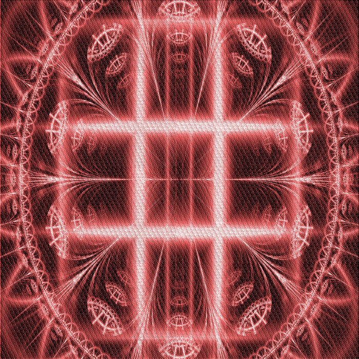 Round Patterned Cranberry Red Rug, pat1548rd