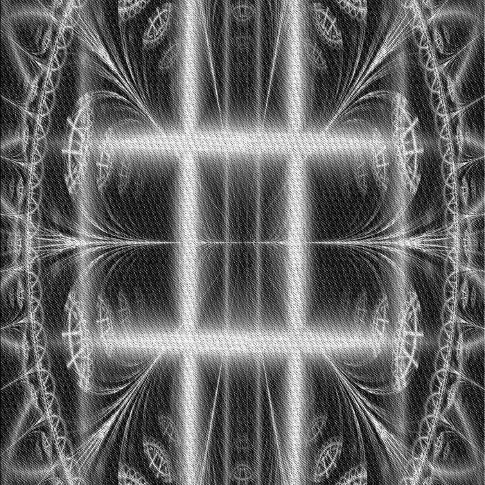 Patterned Charcoal Black Novelty Rug, pat1548