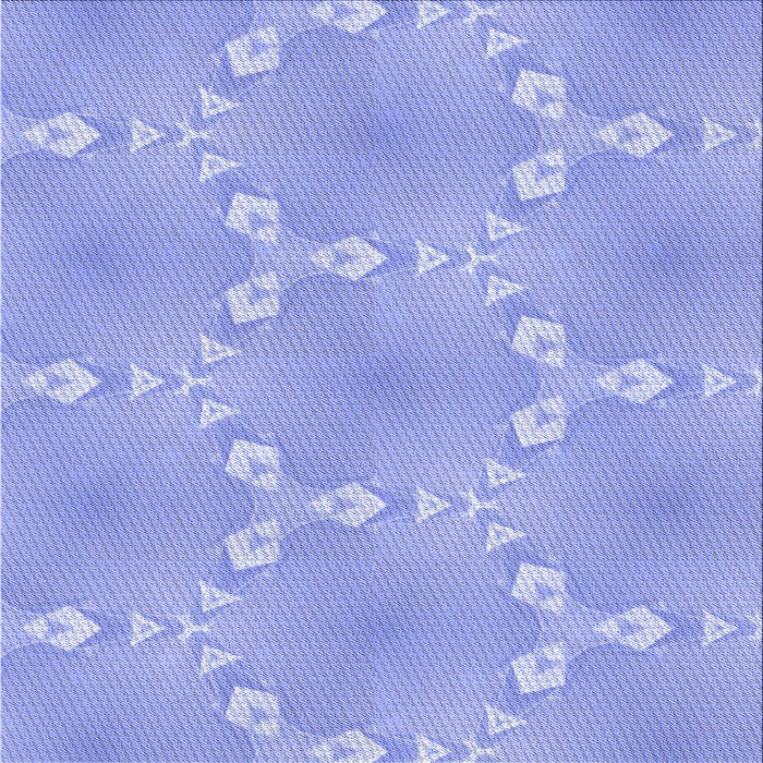 Round Patterned Light Slate Blue Rug, pat1549blu