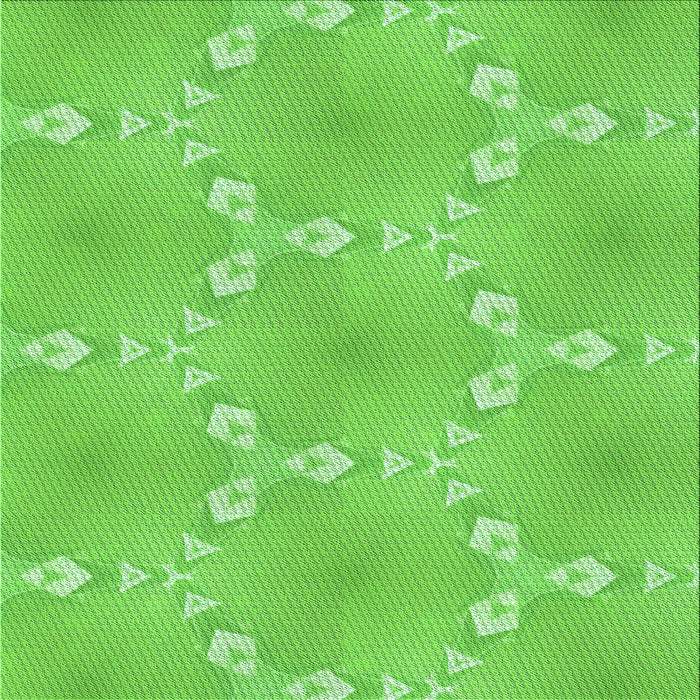 Round Patterned Emerald Green Rug, pat1549grn