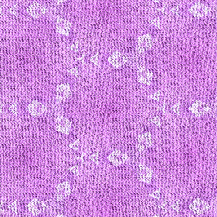 Patterned Violet Purple Rug, pat1549pur