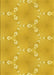 Patterned Gold Yellow Rug, pat1549yw