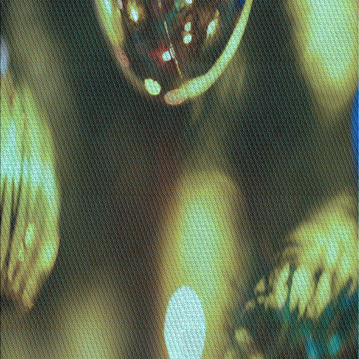 Machine Washable Transitional Green Rug, wshpat155lblu