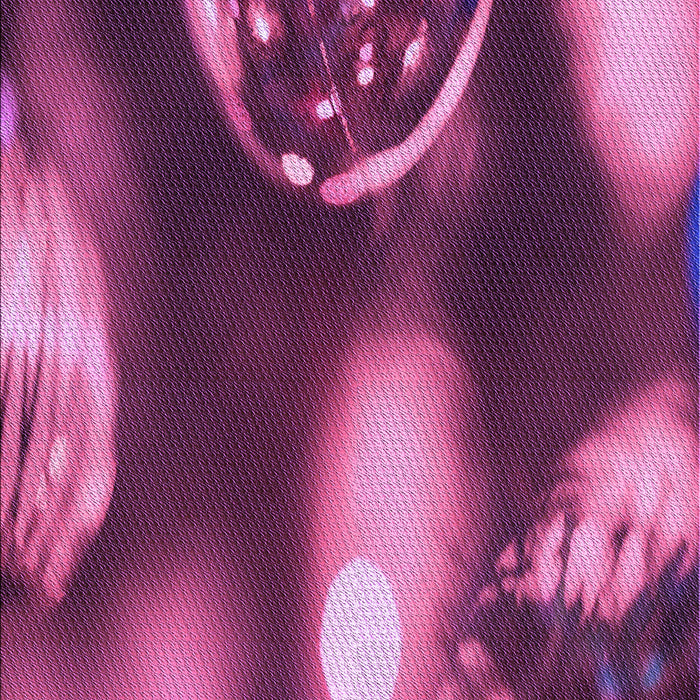 Machine Washable Transitional Neon Pink Rug, wshpat155pur