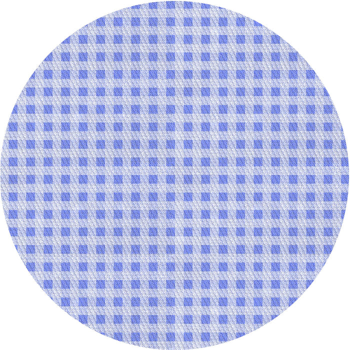 Square Machine Washable Transitional Sky Blue Rug in a Living Room, wshpat1551blu