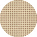 Square Patterned Khaki Gold Rug, pat1551brn