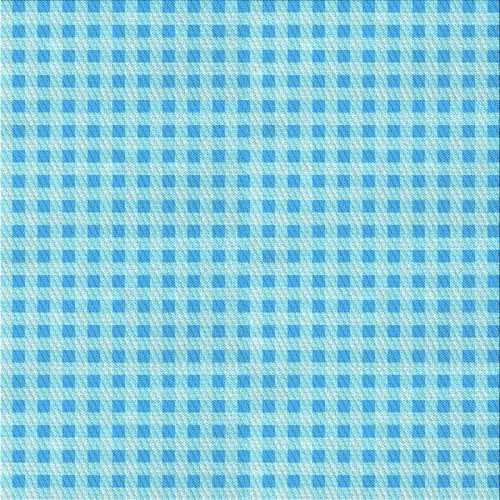 Round Patterned Bright Turquoise Blue Rug, pat1551lblu