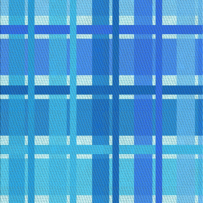 Patterned Neon Blue Rug, pat1553lblu