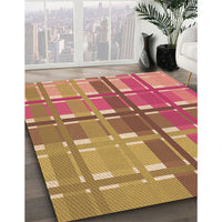 Patterned Red Rug, pat1553org