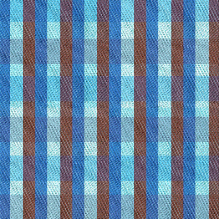 Round Patterned Blue Rug, pat1554lblu