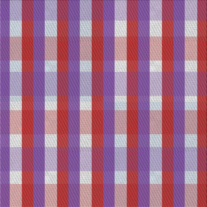 Square Patterned Burnt Pink Novelty Rug, pat1554