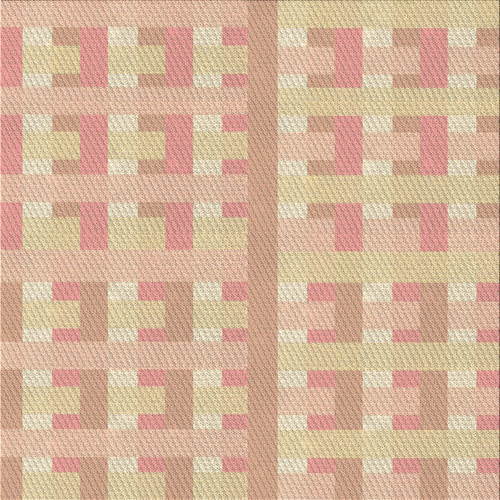 Round Patterned Orange Rug, pat1555brn