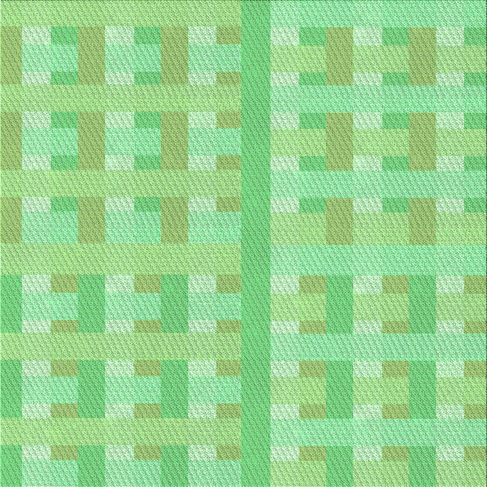 Round Patterned Jade Green Rug, pat1555grn