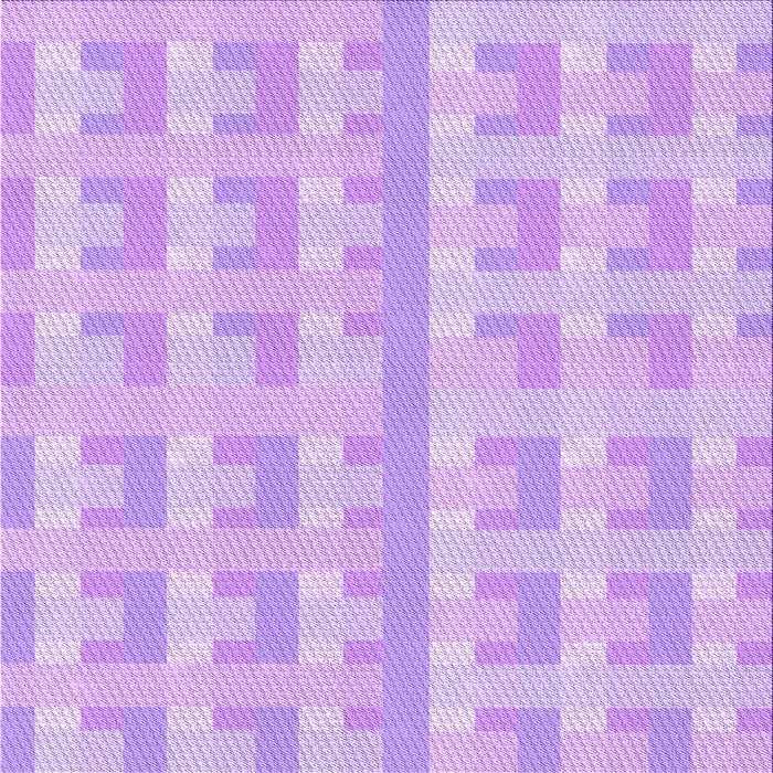 Round Patterned Purple Rug, pat1555pur