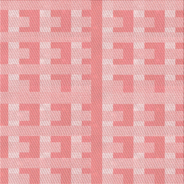 Round Patterned Red Rug, pat1555rd