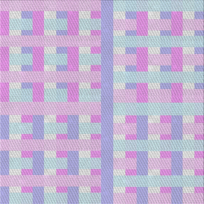 Sideview of Machine Washable Transitional Lavender Blue Rug, wshpat1555